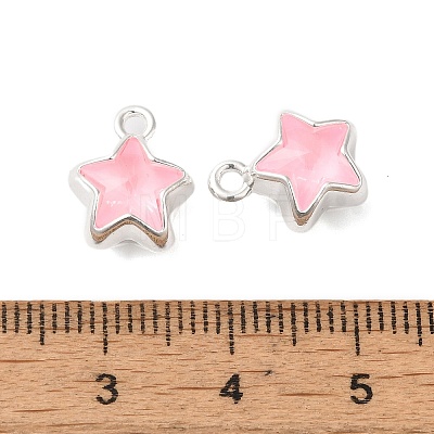 Rack Plating Alloy Rhinestone Pendants PALLOY-S186-09P-05-1