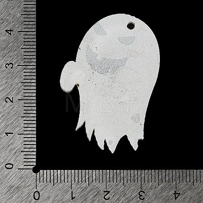 Halloween Printing Acrylic Pendants FIND-K017-05B-1