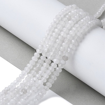 Natural Malaysia Jade Rondelle Beads Strands X-G-E316-2x4mm-63-1
