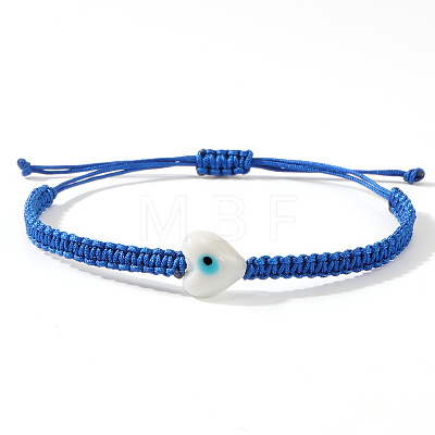 Bohemian Glass Bead Braided Bead Bracelets HV2776-12-1