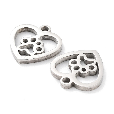 316 Surgical Stainless Steel Charms STAS-Q314-09P-1