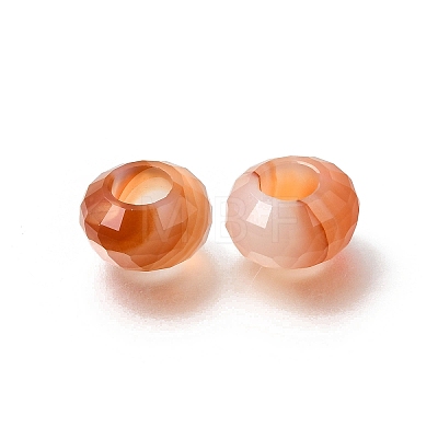 Natural Red Agate European Beads GG-NH0003-A03-1