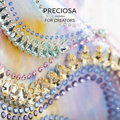 Preciosa® Crystal Hotfix Flatback Stones Y-PRC-HSS16-00530-200-1