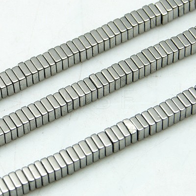 Non-magnetic Synthetic Hematite Beads Strands G-K003-3mm-06-1