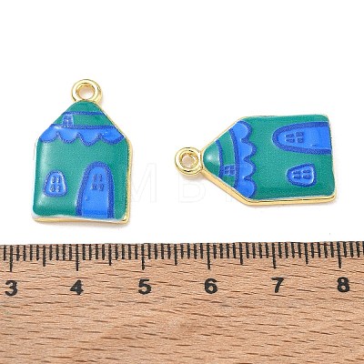 Printed Brass Pendants KK-CBAF9BC-05G-04-1