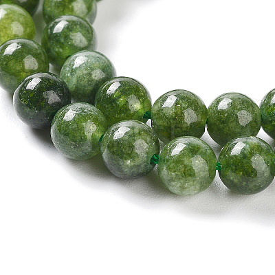 Dyed Natural Malaysia Jade Beads Strands X-G-G021-02A-13-1