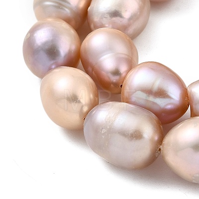 Natural Cultured Freshwater Pearl Beads Strands PEAR-I007-01H-02C-1