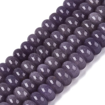 Natural White Jade Beads Strands G-Q613-01F-26-1