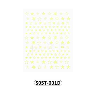 Nail Art Stickers Decals MRMJ-S057-001D-1