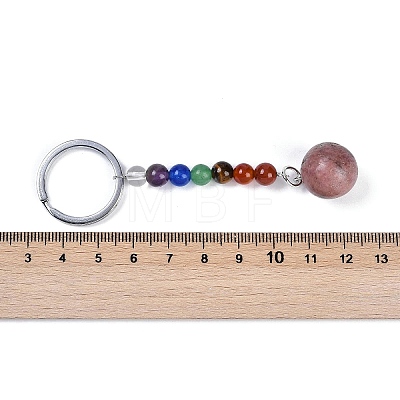 Gemstone Keychain G-H076-01P-14-1