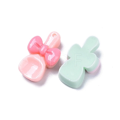 Opaque Cute Resin Decoden Cabochons RESI-B024-03C-1