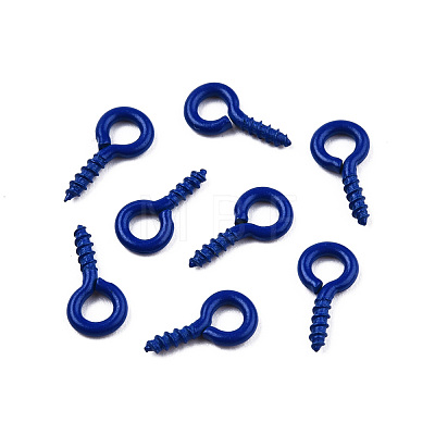 Spray Painted Iron Screw Eye Pin Peg Bails IFIN-N010-002B-03-1