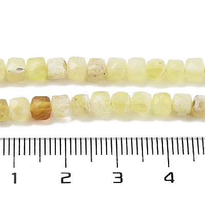 Natural Yellow Opal Beads Strands G-H042-A03-02-1