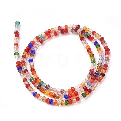 Transparent Glass Beads Strands GLAA-E415-04-1