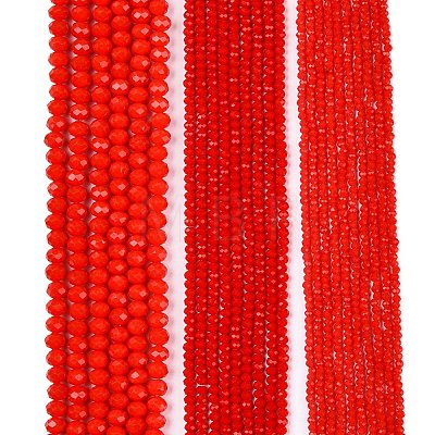 Opaque Solid Color Imitation Jade Glass Beads Strands EGLA-A044-P1mm-D22-1