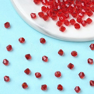 Imitation Austrian Crystal Beads SWAR-F022-4x4mm-208-1
