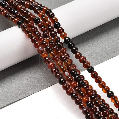 Natural Carnelian Beads Strands X-G-B079-A03-01-1