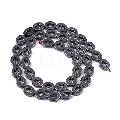 Synthetic Non-magnetic Hematite Beads Strands G-K375-C02-01-1