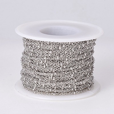 304 Stainless Steel Cable Chains CHS-E018-07P-1