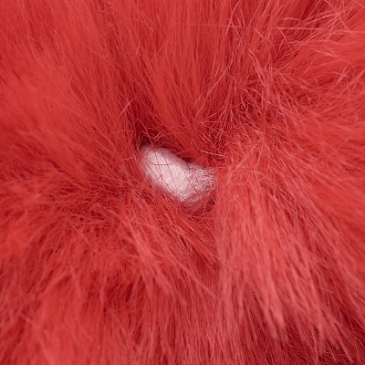 Handmade Faux Rabbit Fur Pom Pom Ball Covered Pendants WOVE-F020-A17-1
