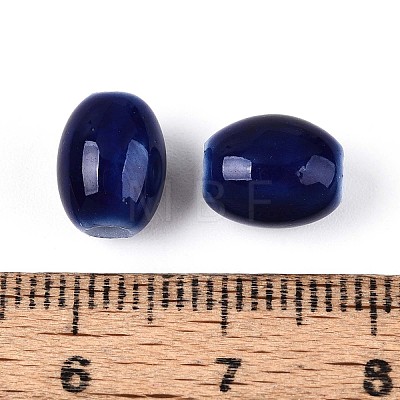 Handmade Porcelain Ceramic Beads PORC-T134-02B-1