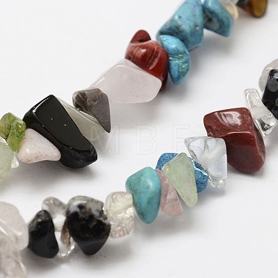 Natural Gemstone Beads Strands X-G-F328-26-1