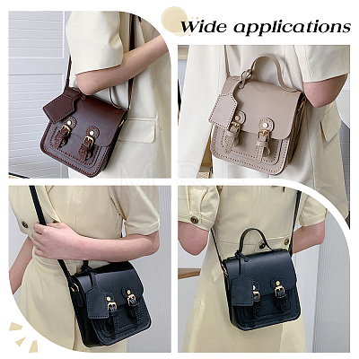 DIY Sew on PU Leather Women's Crossbody Bag Making Kit DIY-WH0386-86A-1