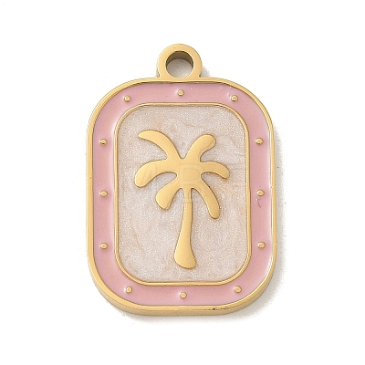 304 Stainless Steel Enamel Pendants X-STAS-I322-83G-A-1