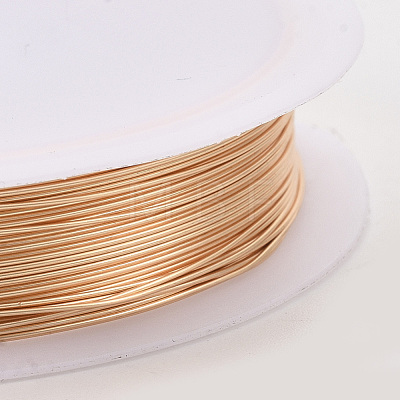 Round Copper Jewelry Wire X-CWIR-Q006-0.6mm-KC-1