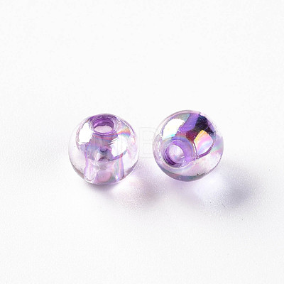 Transparent Acrylic Beads MACR-S370-B8mm-746-1