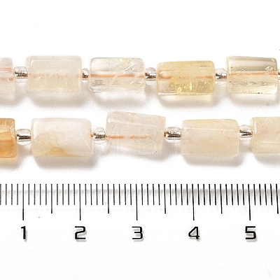 Natural Citrine Beads Strands G-N327-06-16-1