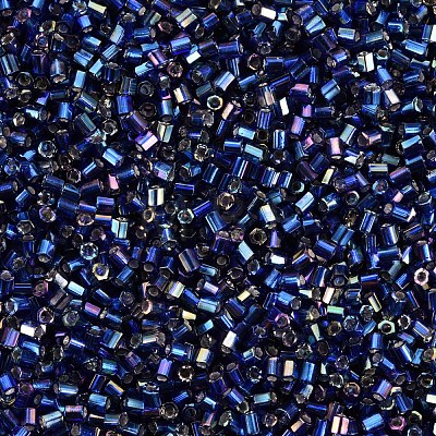 Glass Bugle Beads SEED-S032-09A-641-1