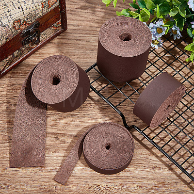 2M Flat Microfiber Imitation Leather Cord FIND-WH0420-75A-03-1