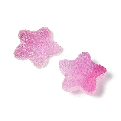 Imitation Candy Food Style Resin Cabochons RESI-R461-02H-1