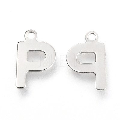 Non-Tarnish 201 Stainless Steel Charms X-STAS-C021-06P-P-1