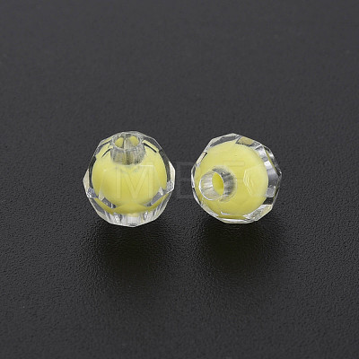 Transparent Acrylic Beads TACR-S152-17A-SS2105-1