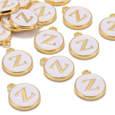 Golden Plated Alloy Charms X-ENAM-S118-01Z-1