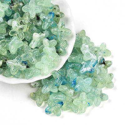 Transparent Acrylic Beads TACR-T028-35A-1