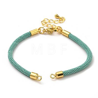 Nylon Cords Bracelet Makings Fit for Connector Charms AJEW-P116-02G-13-1
