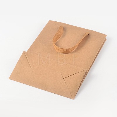 Rectangle Kraft Paper Bags AJEW-L048E-02-1