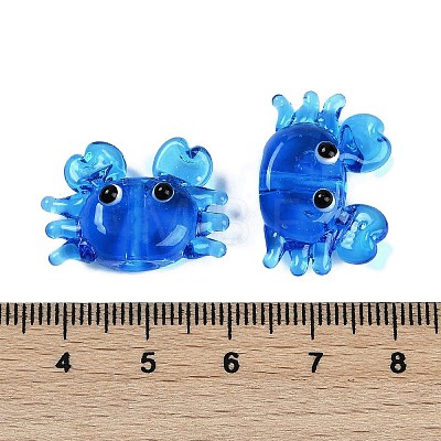 Handmade Lampwork Beads LAMP-Q031-018J-1