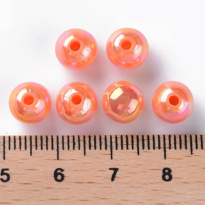 Opaque Acrylic Beads MACR-S370-D8mm-A11-1