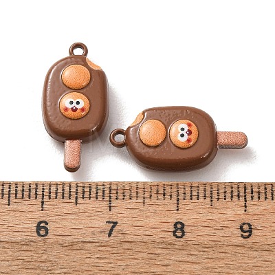 Baking Paint Zinc Alloy Pendants AL-CBAEA91-04B-1
