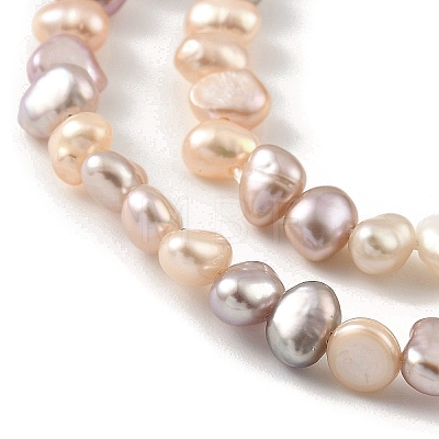 Natural Cultured Freshwater Pearl Beads Strands PEAR-A006-02F-1