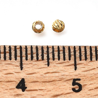 Brass Beads KK-B147-02A-G-1