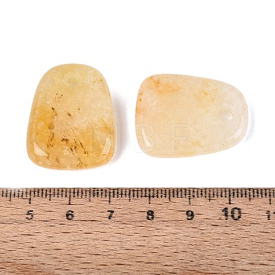 Natural Topaz Jade Pendants G-N362-06D-1