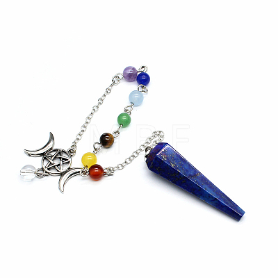 Natural Lapis Lazuli Dowsing Pendulums WG14383-01-1