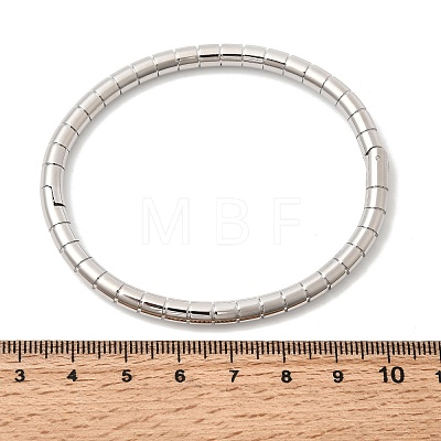 Brass Hinged Bangles for Women BJEW-H639-05-P-1