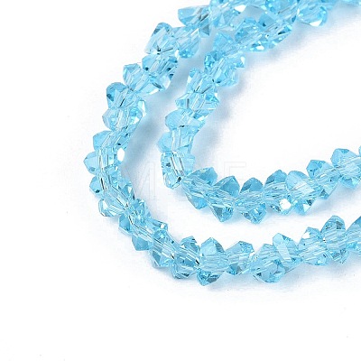 Transparent Glass Beads Strands GLAA-N018-3mm-16-1