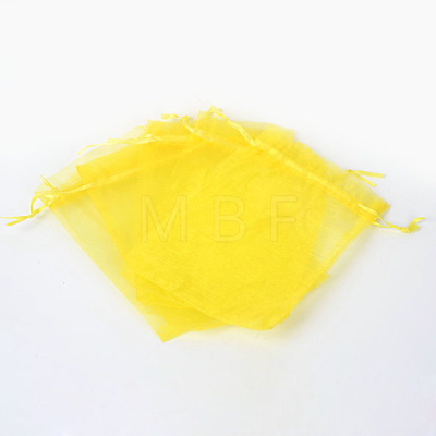 Organza Gift Bags with Drawstring OP-R016-15x20cm-16-1